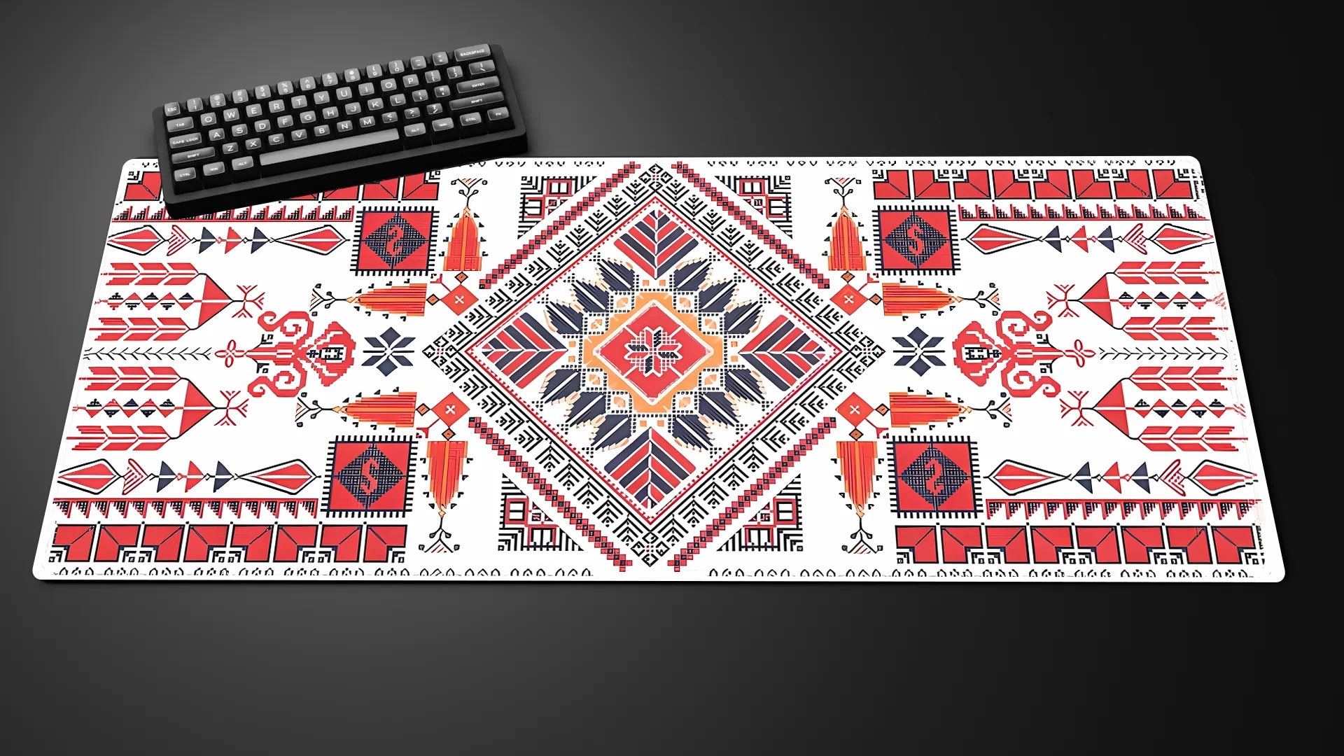 Persian Rug XXL Gaming Mouse Pad — Large Vintage-Style Desk Mat