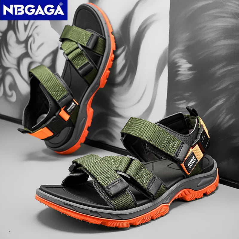 Men's Casual Outdoor Sport Sandals – Breathable Hiking & Beach Sandals