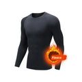 Men's Thin Fleece Thermal Compression Underwear — Warm Base Layer