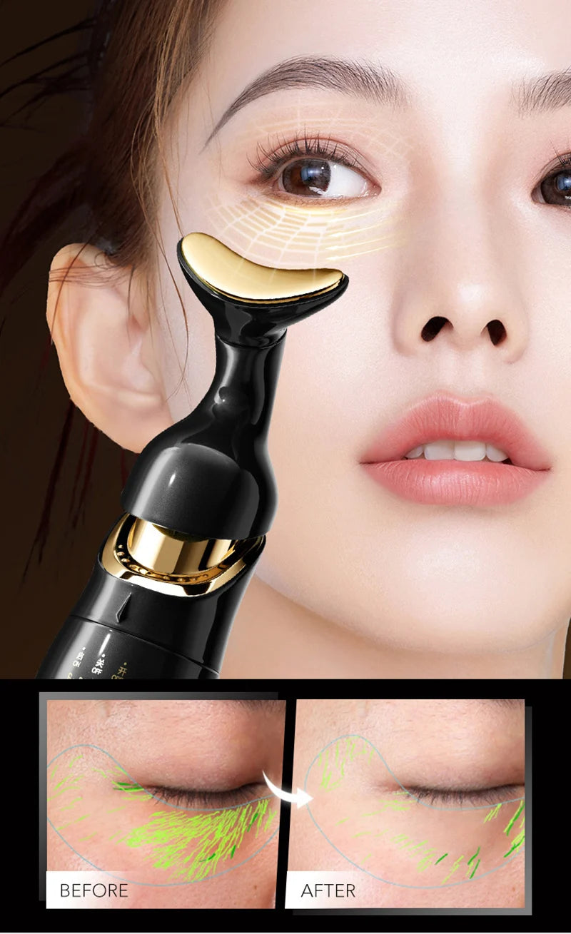 3-in-1 Face Massager – V-Line Lifting, Eye & Neck Anti-Aging Beauty Device