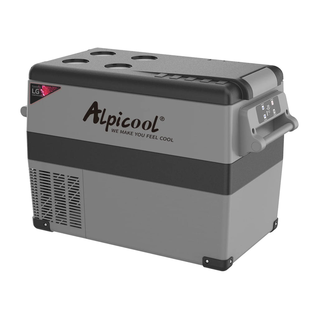 Alpicool LGCF45 Portable Refrigerator — 42 Quart 12V Car Freezer Mini Fridge (-4°F~68°F) for Truck, RV, Vehicle & Travel