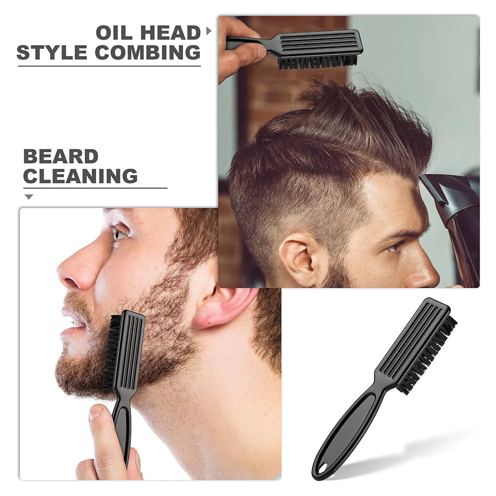 Professional Beard Styling Brush – Barber Shave & Head Carving Cleaning Brush