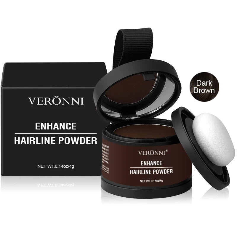 Hairline Shadow Powder — Waterproof Root Touch-Up for Thinning Hair