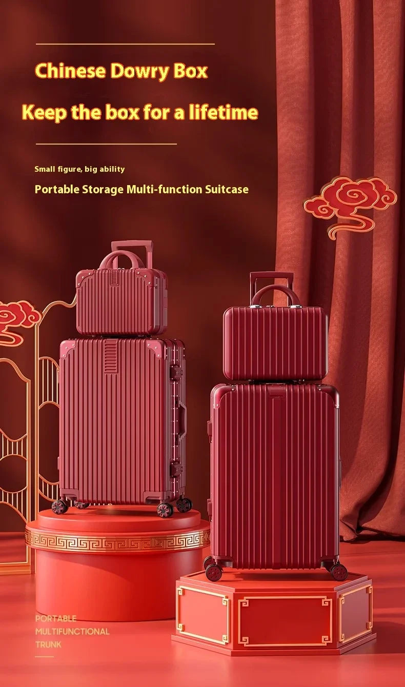 Lightweight ABS Rolling Suitcase Set — 20"/24"/28" Spinner Luggage Set