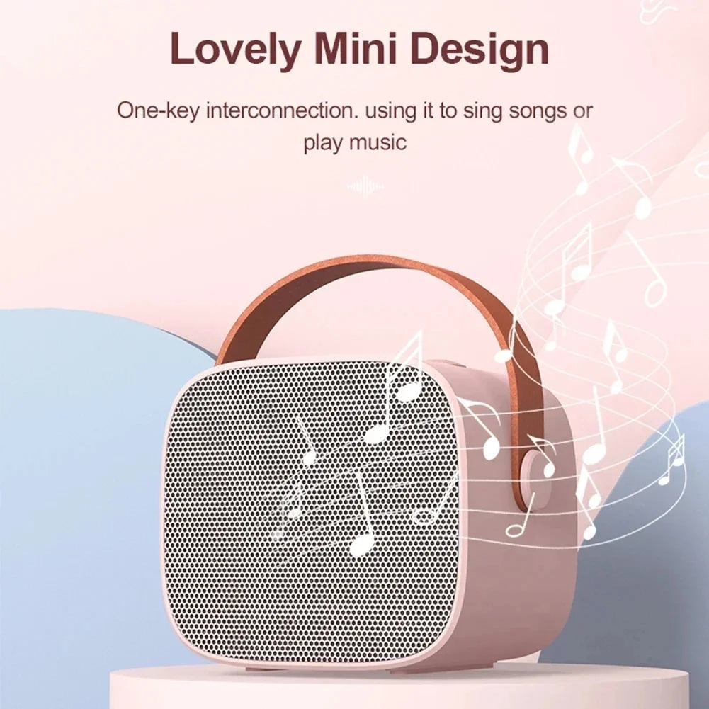 Wireless Dual Microphone Karaoke Machine — Bluetooth HIFI Speaker