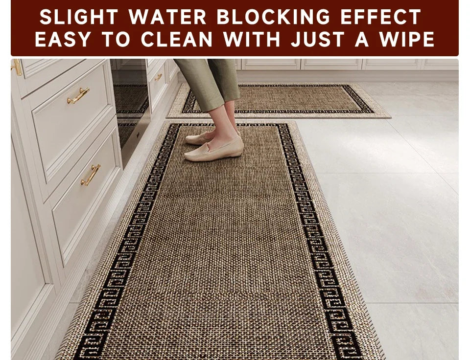 Kitchen Floor Mat – Non-Slip Anti-Slip Area Rug for Kitchen, Home & Entryway