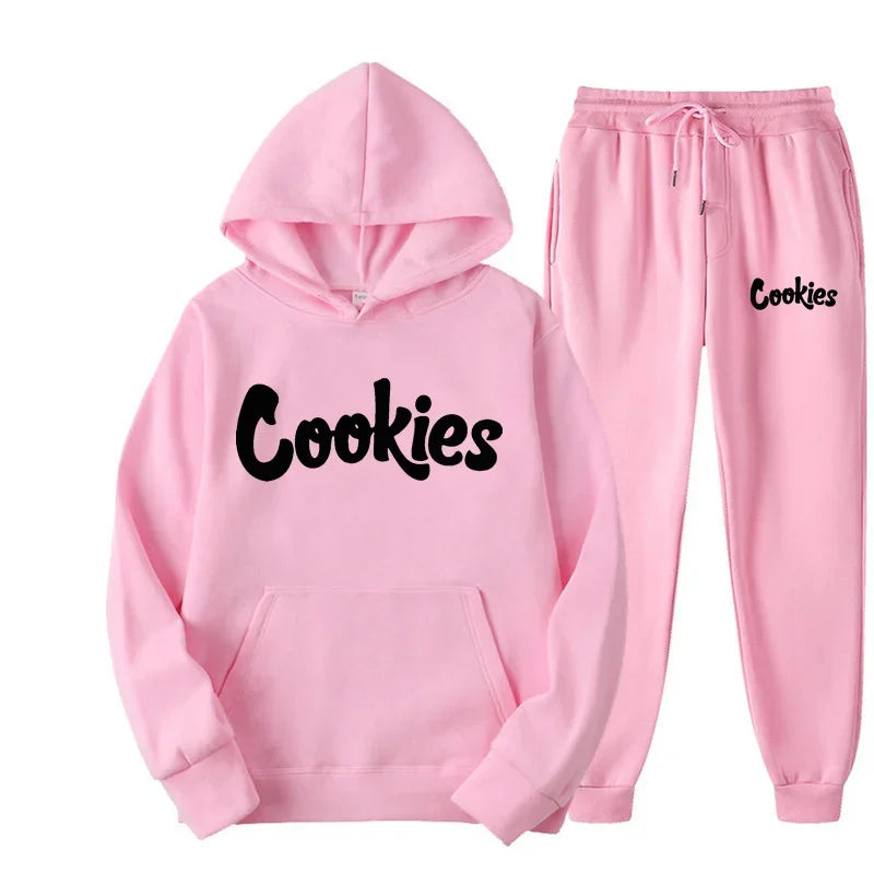 Hoodie & Jogger Pants 2-Piece Tracksuit Set – Casual Streetwear for Men & Women (S–3XL)