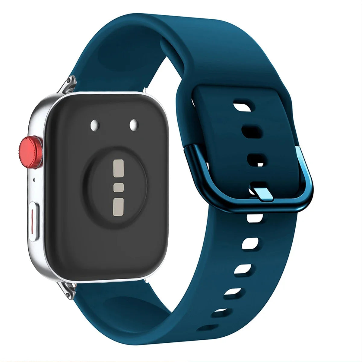 Silicone Sport Band for Huawei Watch FIT 1/2/3/4 Pro | Metal Buckle Replacement Bracelet Strap