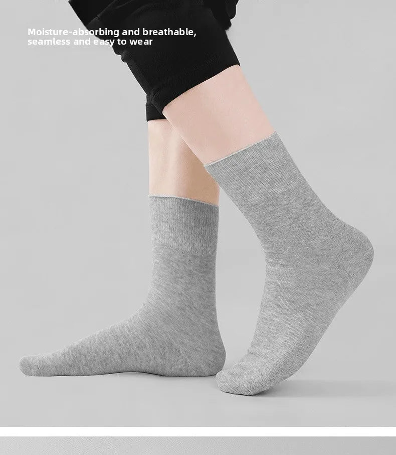 Non-Binding Diabetic Socks for Wide Feet – 5 Pairs Breathable Comfort for Elderly, Pregnant & Diabetes Patients