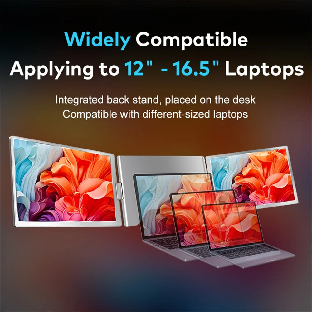 Dual Screen Laptop Extender – Portable IPS Displays