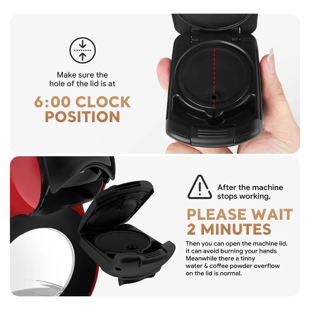 Reusable Coffee Capsule for Dolce Gusto Machines