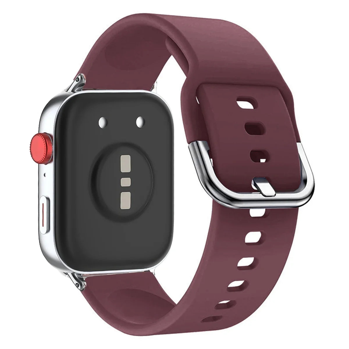 Silicone Sport Band for Huawei Watch FIT 1/2/3/4 Pro | Metal Buckle Replacement Bracelet Strap