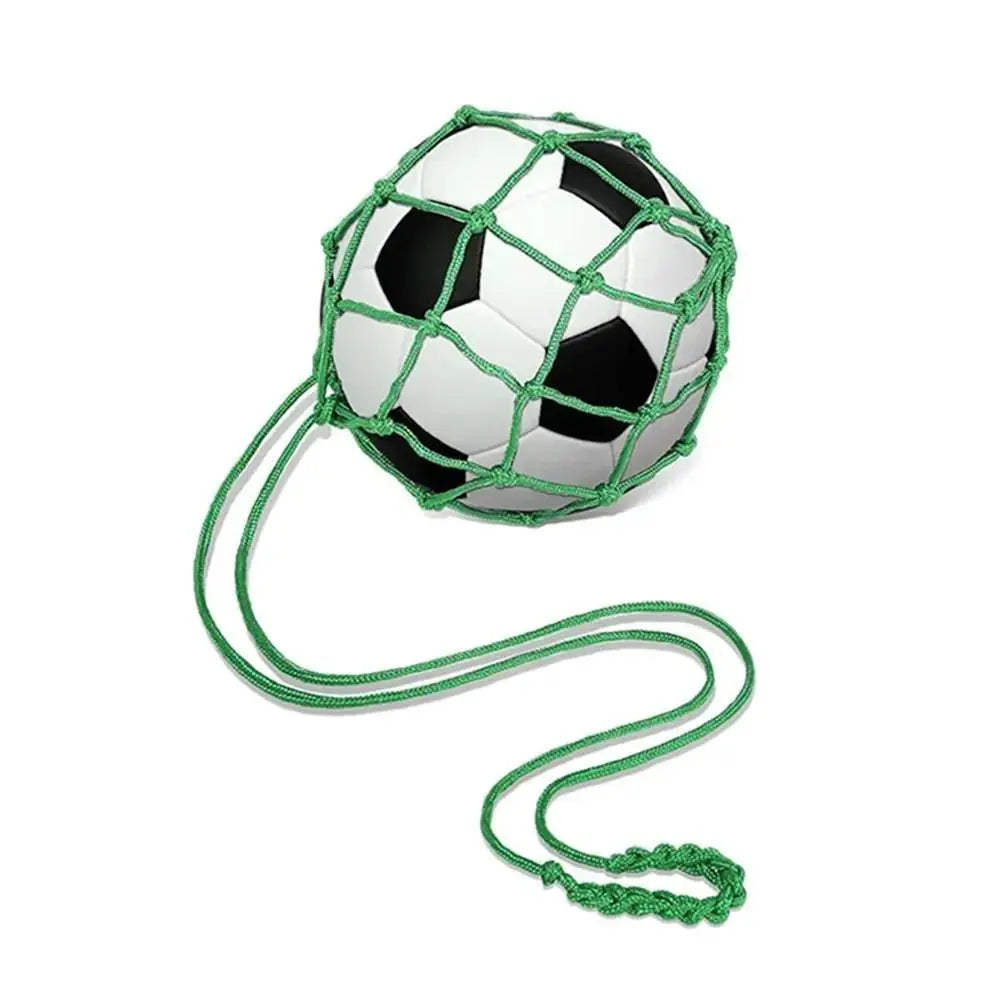 Soccer & Basketball Ball Carry Bag – Mesh Nylon Net Bag for Football, Basketball & Outdoor Sports