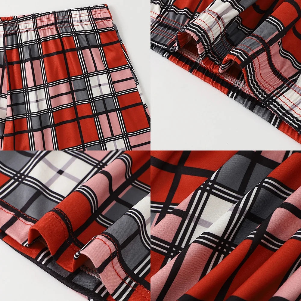 Men's Loose-Fit Plaid Stretch Boxer Shorts, 5-Pack