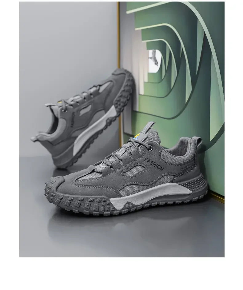 Men's Thick-Sole Anti-Slip Outdoor Platform Sport Shoes