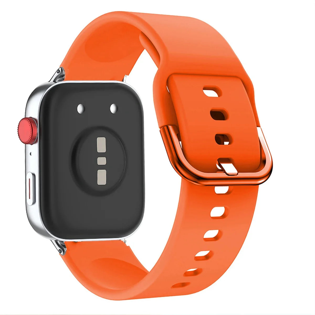 Silicone Sport Band for Huawei Watch FIT 1/2/3/4 Pro | Metal Buckle Replacement Bracelet Strap