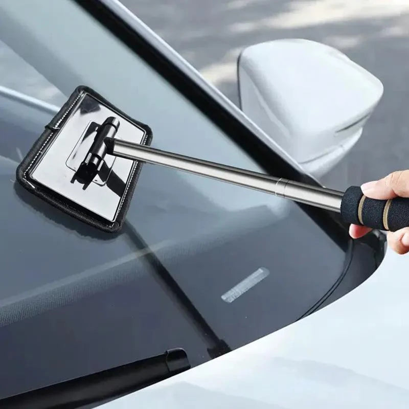Telescopic Car Windshield Wiper & Squeegee — Multi-Function Glass Scraper, 32–50cm, 5 Colors