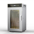 18-Layer Stainless Steel Food Dehydrator — Commercial & Home Use, Adjustable Temperature