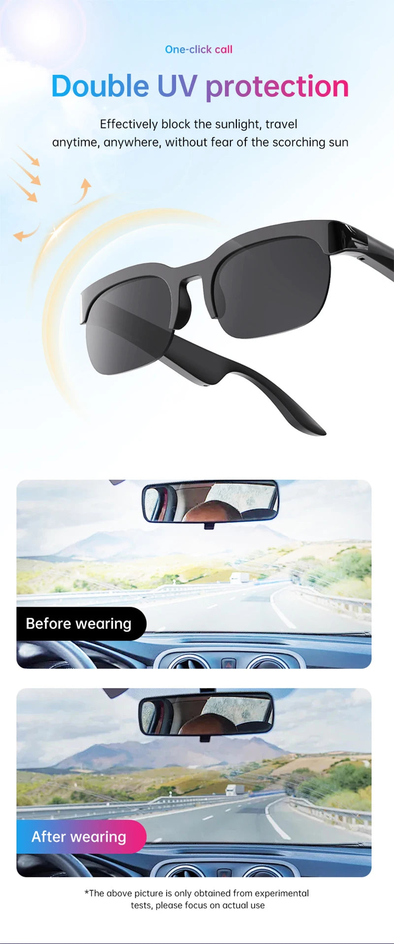 Lenovo Smart Glasses 2026 — AI Translation, Bluetooth Calling & Music | Men & Women