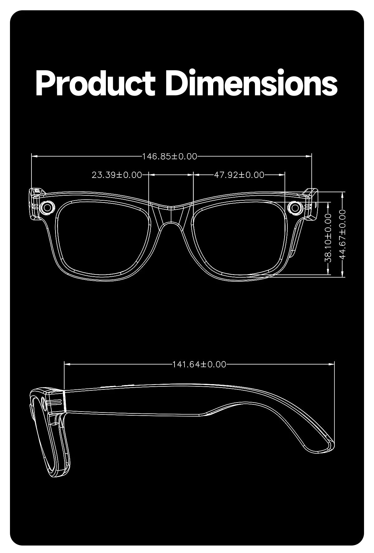 800W Camera AI Smart Glasses — Color-Changing Lenses, AI Translation, HD Video & Waterproof Calling