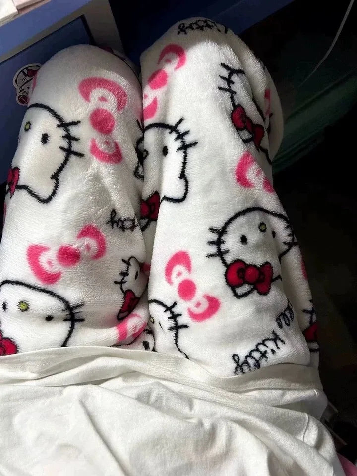 2026 Hello Kitty Anime Pajama Pants | Cartoon Couple Leisure Home Sleepwear Trousers