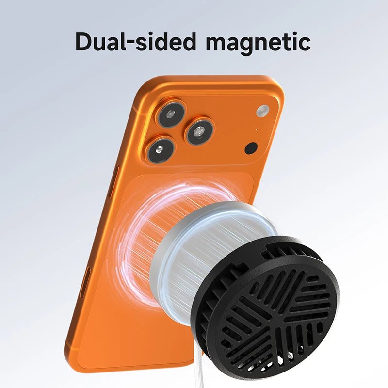 Hagibis Qi2.2 25W Dual-Sided Magnetic Wireless Charger – MagSafe Pad for iPhone 14–17 & AirPods