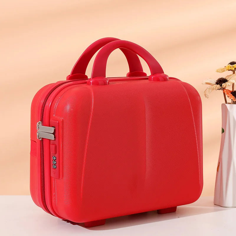 Portable Makeup & Cosmetic Travel Case with Password Lock — Organized Beauty Organizer for Travel
