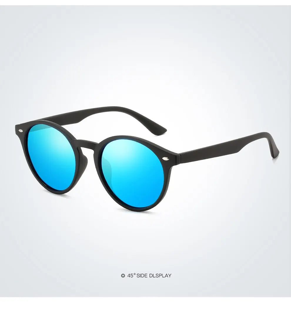 Fashion Round Vintage Sunglasses | Classic Circle Oval UV Protection for Men & Women