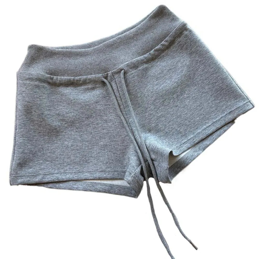 Women's Drawstring High Waist Shorts | Slim Fit Casual Summer Pajama Pants