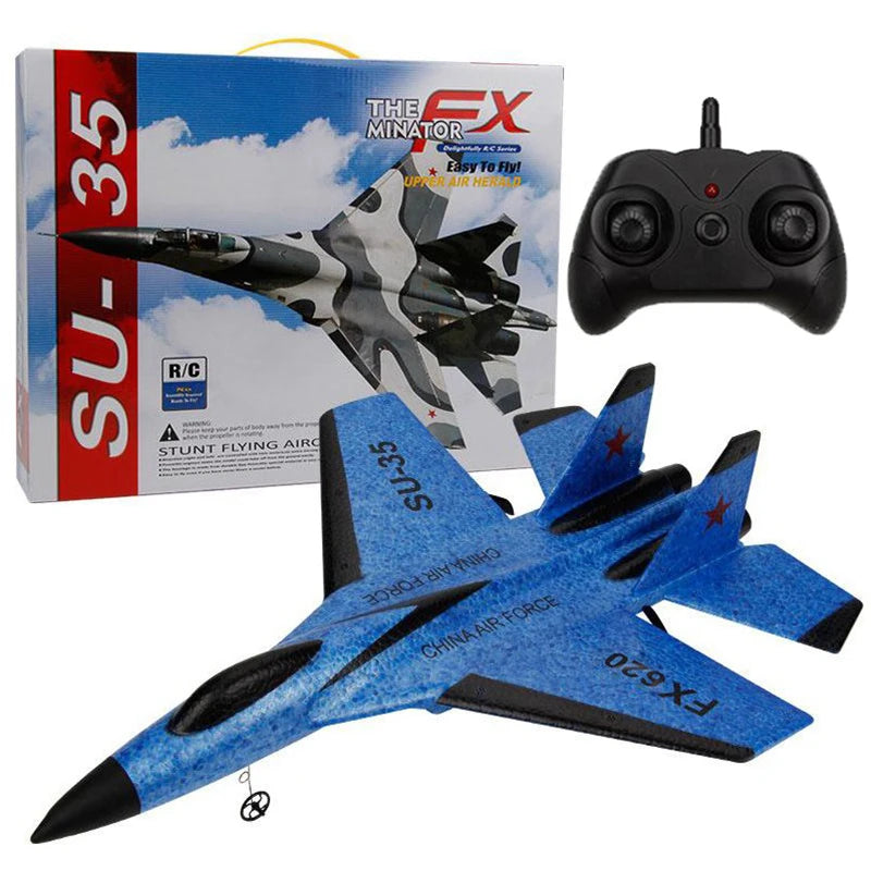 SU35 2.4G RC Foam Fighter Glider Airplane – Remote Control EPP Fixed Wing Plane