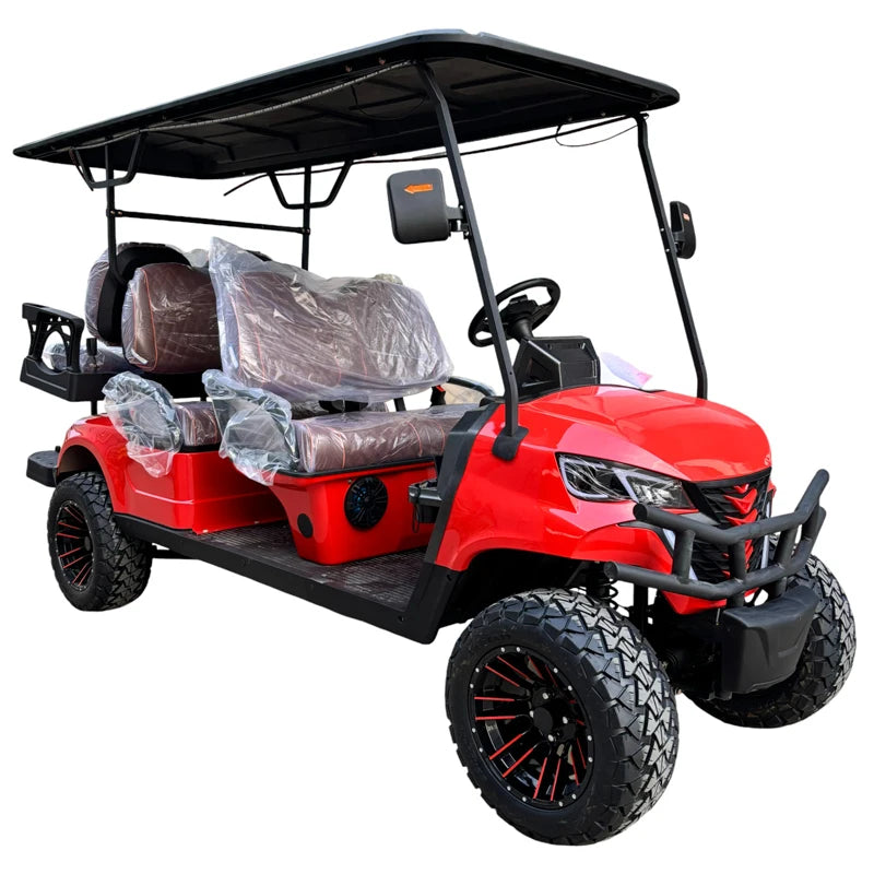Professional High-Speed Electric Golf Cart — 2/4/6/8 Seat, 60V, 5000W