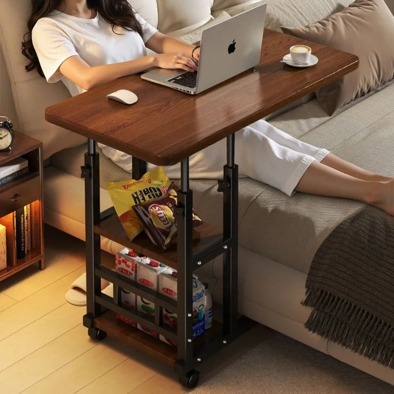 Bedside Laptop Holder & Reading Desk — Portable Bedside Table Board for Writing, Office & Computer Use