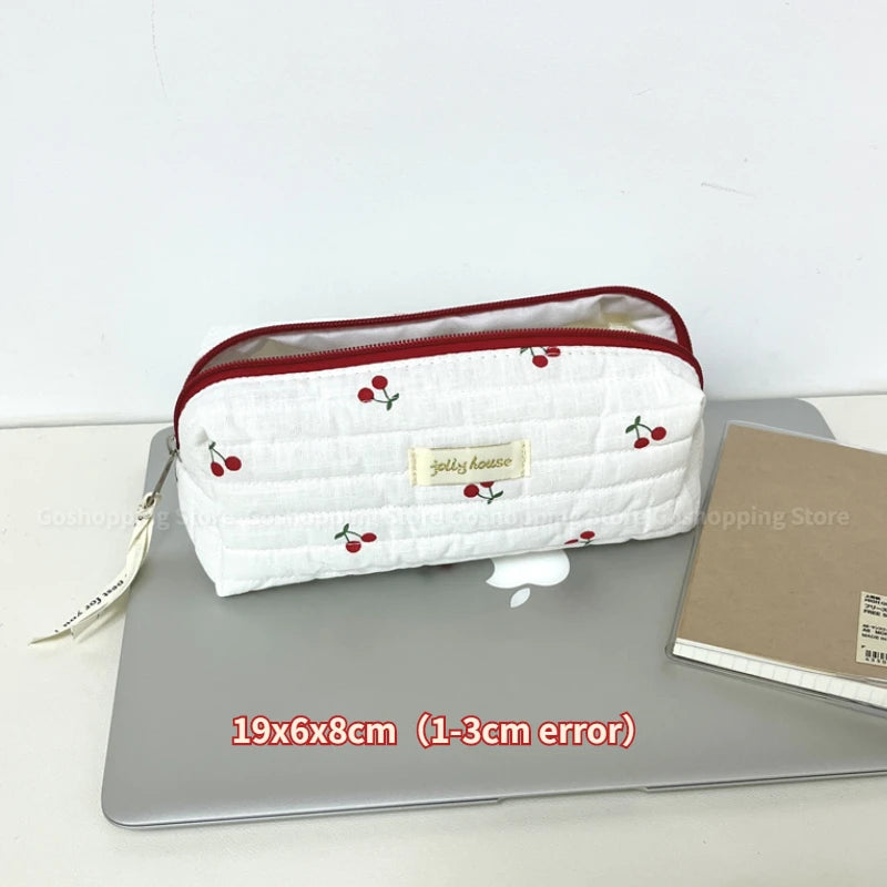 Large Capacity Cosmetic Clutch Bag – Women's Travel Makeup Storage Bag with Zipper