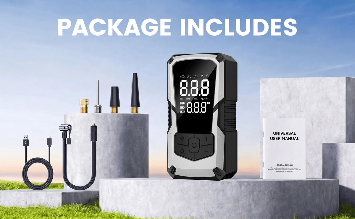 Cordless Tire Inflator with Digital Gauge, 150 PSI