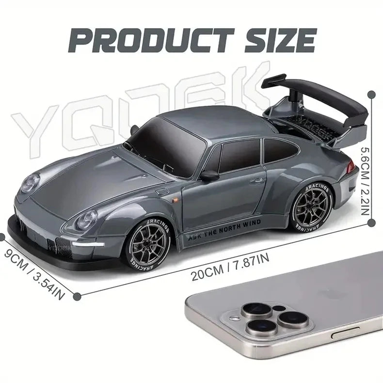1:24 Scale 4WD RC Drift Car – High Speed Electric Racing Car for Kids & Adults