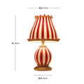 Ceramic Accent Lamp – E27 LED & Knob Control