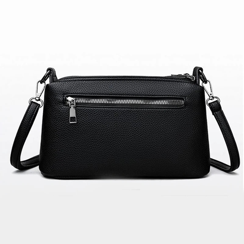Soft PU Leather Shell Shoulder Bag – Fashion Luxury Crossbody Tote for Women