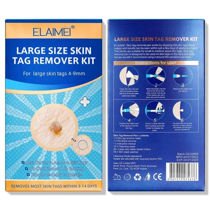 Skin Tag Remover Pen Kit – Painless Removal for 4mm–9mm Skin Tags
