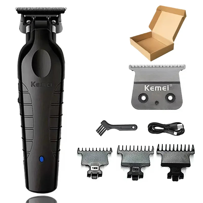 Kemei KM-1071 / KM-2299 / KM-2024 Cordless Hair Clipper – Wet/Dry, USB Rechargeable, CE & CCC