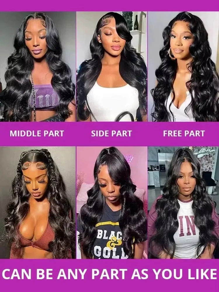 30 40 Inch Body Wave Lace Front Wig PrePlucked With Baby Hair For Women 13x6 Hd Lace Frontal Wigs 13x4 Lace Wigs 100% Human Hair