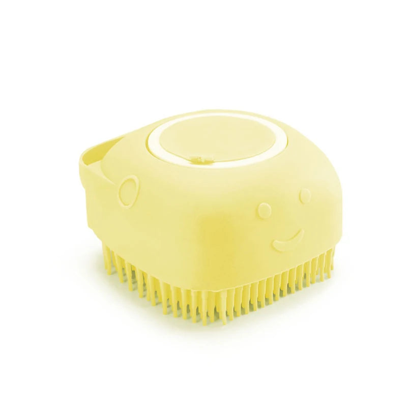 Silicone Pet Bath Massage Grooming Gloves