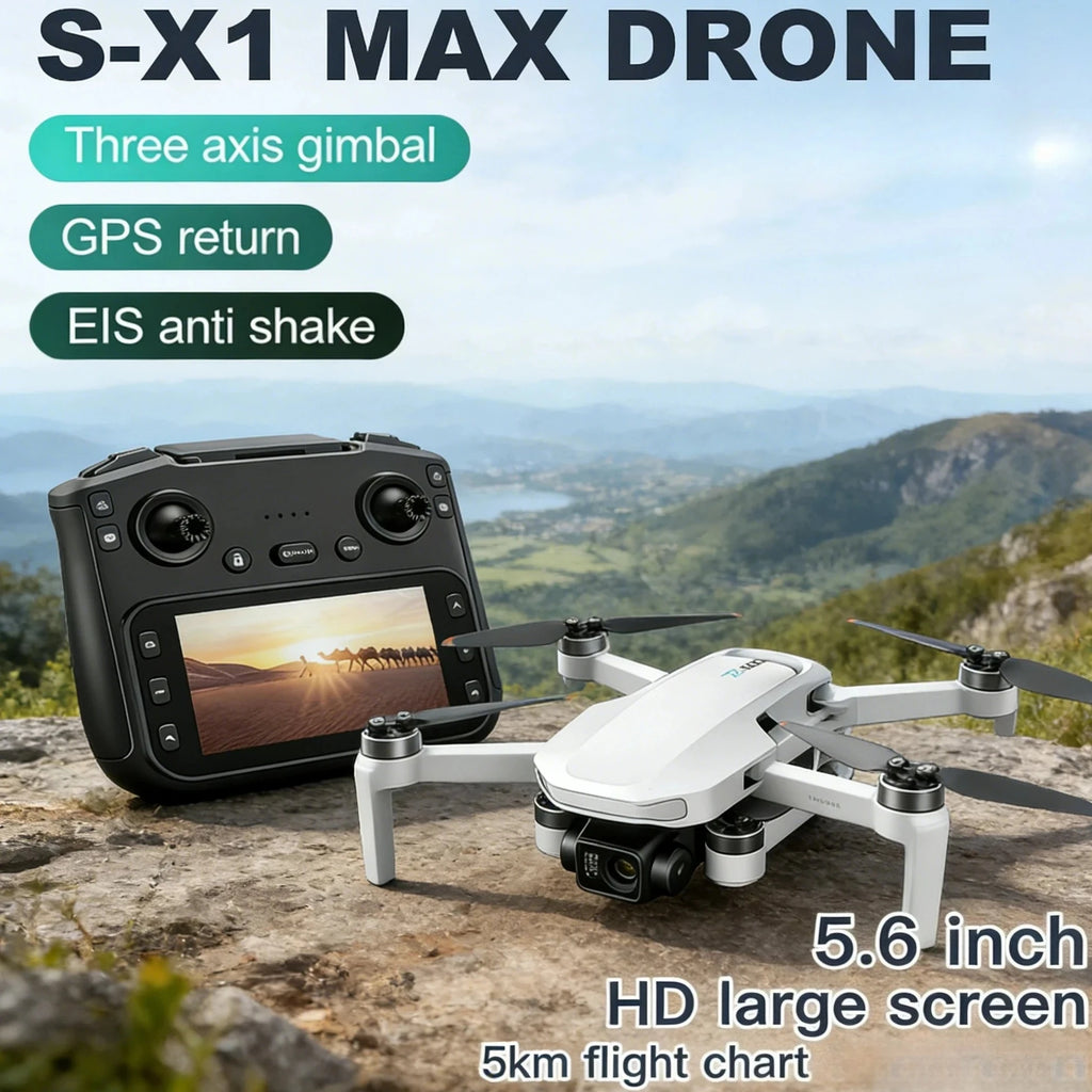 S-X1 Camera Drone with Screen Remote
