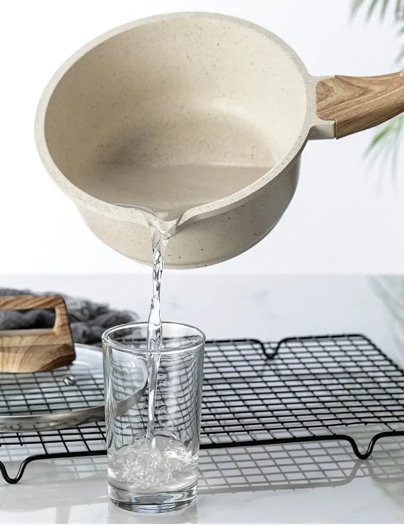 Nonstick Milk Pots & Cookware – 16cm, 18cm & Steamer Options