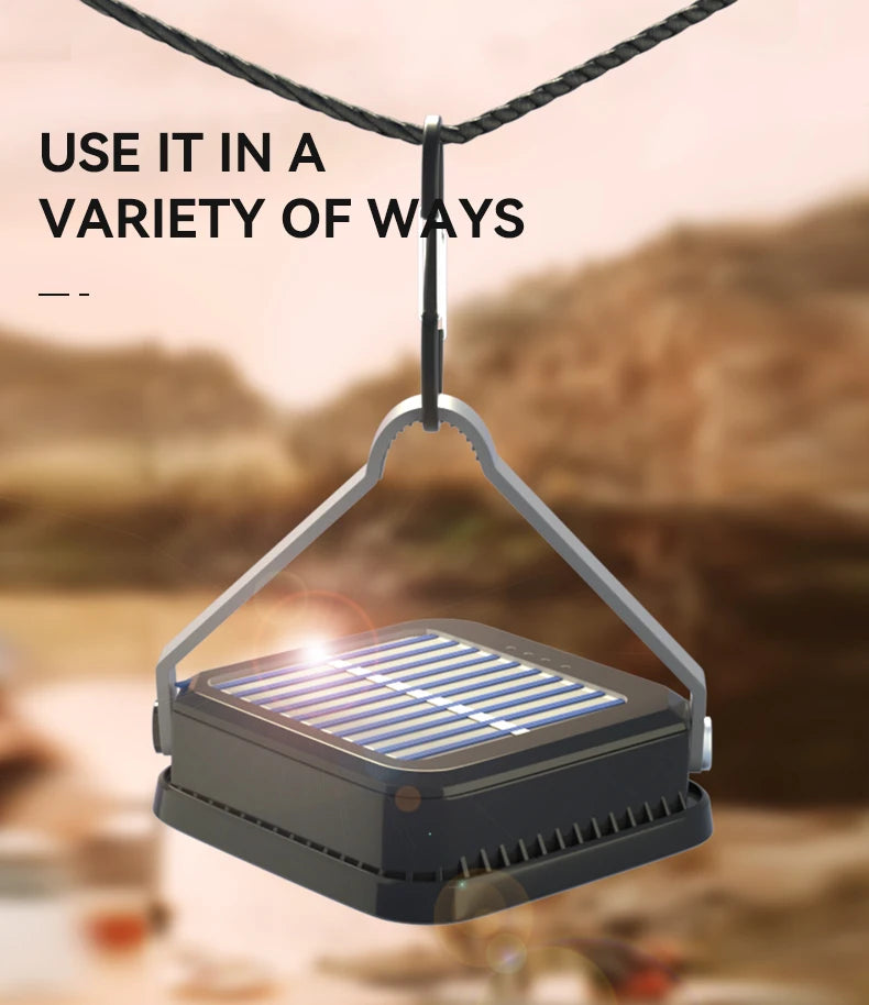 Warsun SMD Rechargeable Camping Work Light – Portable Outdoor Hanging Fill Light for Maintenance & Camping