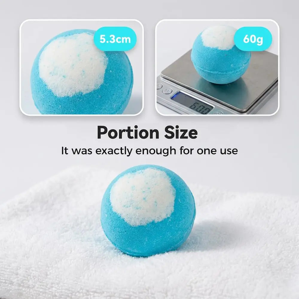 Ocean Bath Bombs for Kids – 12-Pack with Surprise Toy Inside, Easter & Gift Set