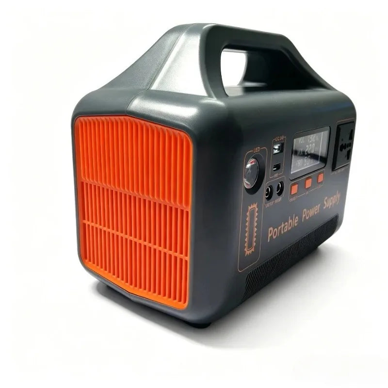 500W Portable Power Station S500 — Solar Generator for Camping & Emergency Backup