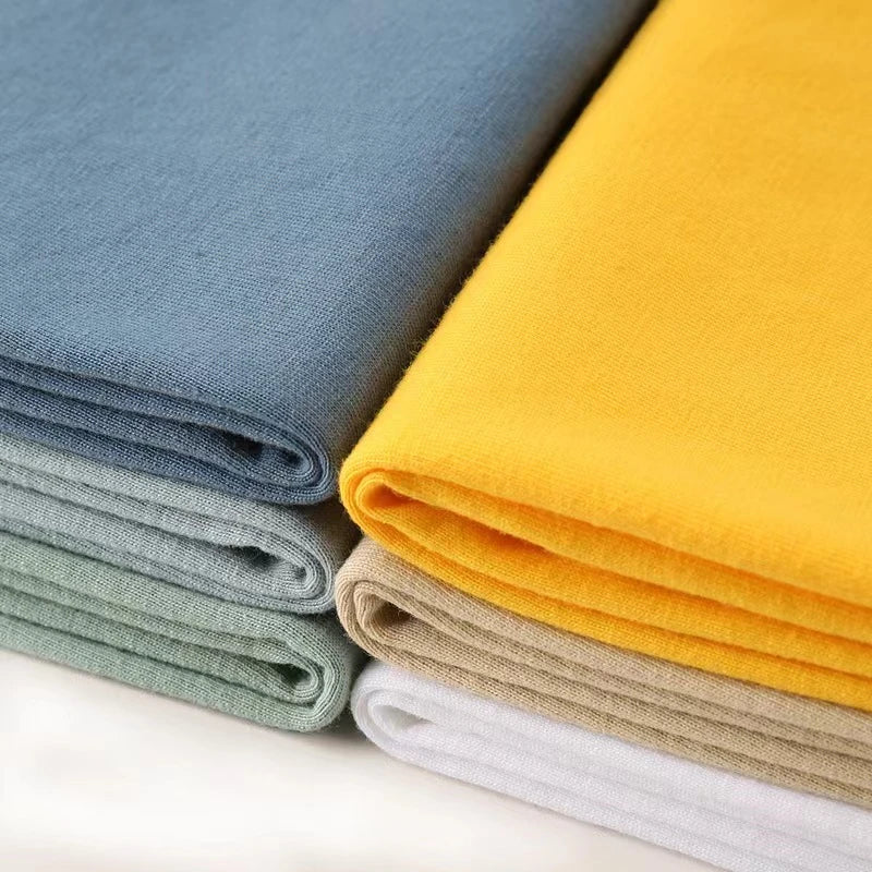Men's Solid Color Round Neck Cotton Long Sleeve Tee — Everyday Essential