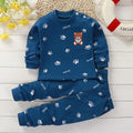Kids' Cotton Long Sleeve Pajamas Set | Boys & Girls Spring Autumn Home Clothing Sleepwear