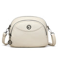 Luxury Solid Color Square Shoulder Crossbody Bag – Vintage PU Leather Messenger Handbag for Women