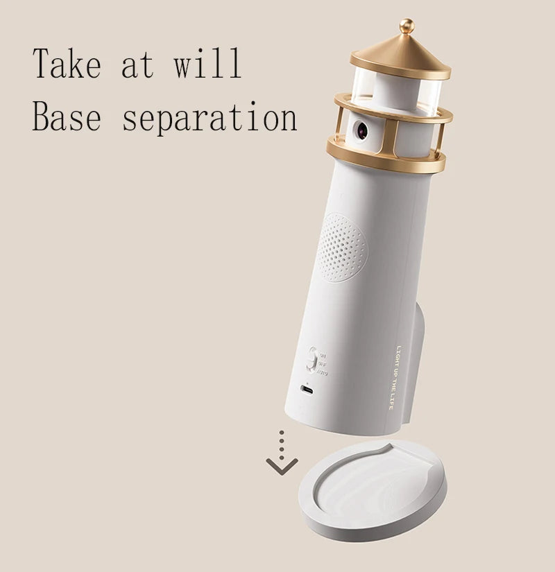 Moon Projection Lamp – Sensor, Remote & Speaker Options
